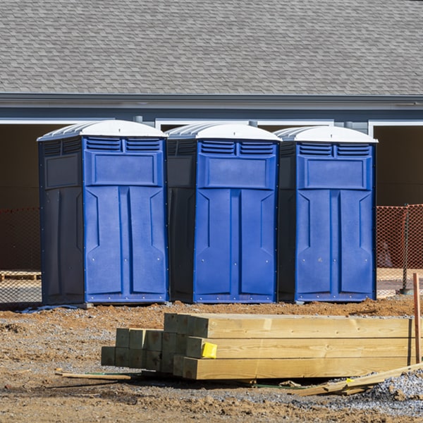 what is the cost difference between standard and deluxe portable restroom rentals in East Palatka FL